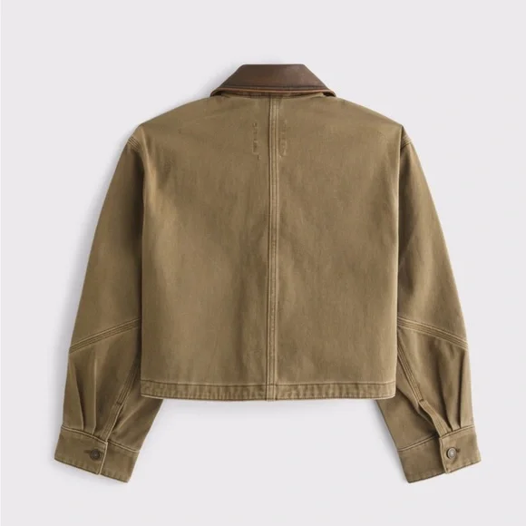 Abercrombie & Fitch Short Twill Barn Jacket - Picture 5 of 5